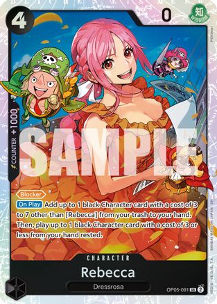 Rebecca (Reprint) (OP05-091) [Premium Booster -The Best- Vol. 2] Foil One Piece Single Bandai