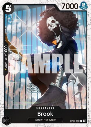 Brook - ST14-010 (Pirate Foil) (ST14-010) [Premium Booster -The Best- Vol. 2] Foil One Piece Single Bandai