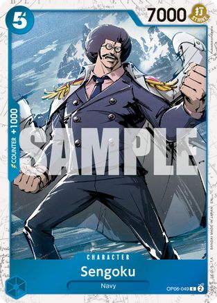 Sengoku - OP06-049 (Pirate Foil) (OP06-049) [Premium Booster -The Best- Vol. 2] Foil One Piece Single Bandai