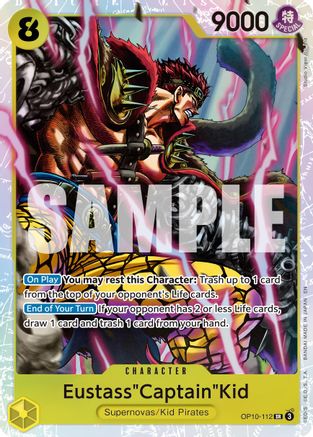 Eustass"Captain"Kid (Reprint) (OP10-112) [Premium Booster -The Best- Vol. 2] Foil One Piece Single Bandai