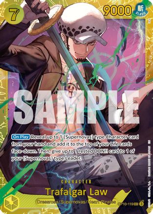 Trafalgar Law - OP10-119 (Reprint) (OP10-119) [Premium Booster -The Best- Vol. 2] Foil One Piece Single Bandai