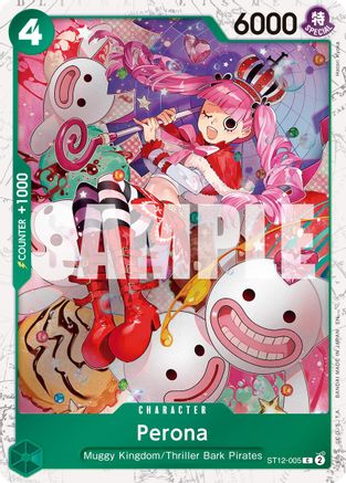 Perona (Pirate Foil) (ST12-005) [Premium Booster -The Best- Vol. 2] Foil One Piece Single Bandai