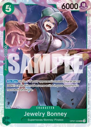 Jewelry Bonney - OP07-026 (Reprint) (OP07-026) [Premium Booster -The Best- Vol. 2] Foil One Piece Single Bandai