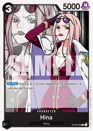 Hina (Reprint) (ST06-008) [Premium Booster -The Best- Vol. 2] One Piece Single Bandai