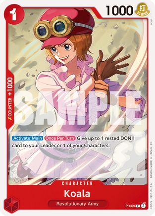 Koala (Reprint) (P-069) [Premium Booster -The Best- Vol. 2] One Piece Single Bandai