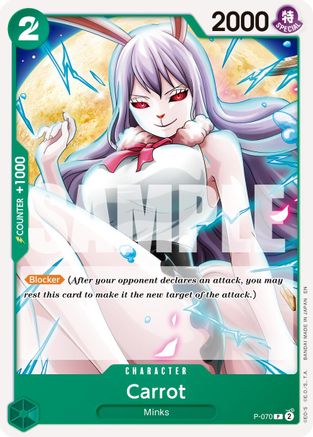 Carrot - P-070 (Reprint) (P-070) [Premium Booster -The Best- Vol. 2] One Piece Single Bandai