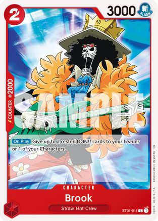 Brook - ST01-011 (Reprint) (ST01-011) [Premium Booster -The Best- Vol. 2] One Piece Single Bandai