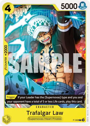 Trafalgar Law - P-088 (Reprint) (P-088) [Premium Booster -The Best- Vol. 2] One Piece Single Bandai