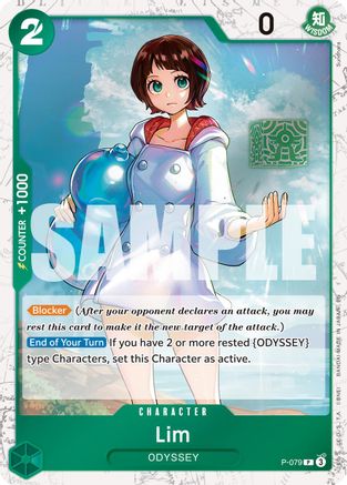 Lim (Pirate Foil) (P-079) [Premium Booster -The Best- Vol. 2] Foil One Piece Single Bandai