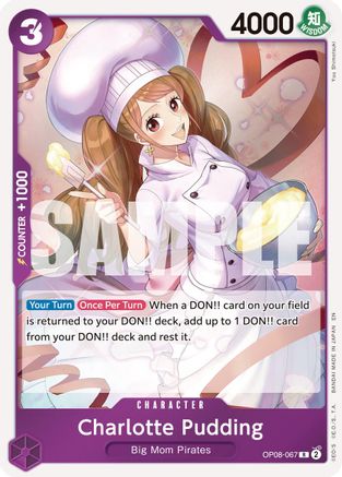Charlotte Pudding - OP08-067 (Reprint) (OP08-067) [Premium Booster -The Best- Vol. 2] Foil One Piece Single Bandai