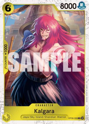 Kalgara (Pirate Foil) (OP08-099) [Premium Booster -The Best- Vol. 2] Foil One Piece Single Bandai