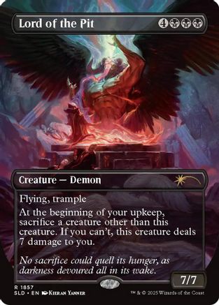 Lord of the Pit (SLD-1857) [Secret Lair] Drop Series MTG Single Wizards of the Coast