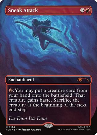 Sneak Attack (SLD-2178) [Secret Lair] Drop Series MTG Single Wizards of the Coast