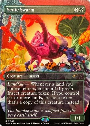 Scute Swarm (SLD-7048) [Secret Lair] Drop Series MTG Single Wizards of the Coast