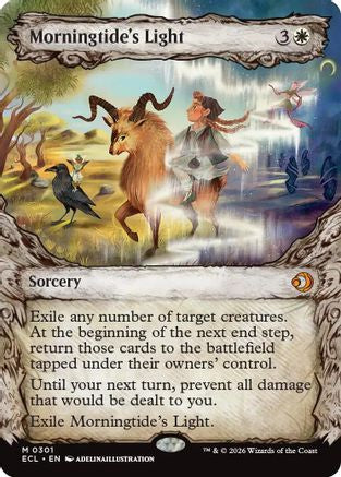 Morningtide's Light (Showcase) (ECL-301) [Lorwyn Eclipsed] MTG Single Wizards of the Coast