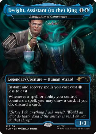 Dwight, Assistant (to the) King - Baral, Chief of Compliance (SLD-2168) [Secret Lair] Drop Series MTG Single Wizards of the Coast