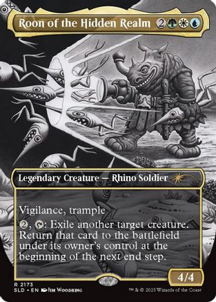 Roon of the Hidden Realm (SLD-2173) [Secret Lair] Drop Series MTG Single Wizards of the Coast