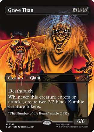 Grave Titan (2188) (SLD-2188) [Secret Lair] Drop Series MTG Single Wizards of the Coast