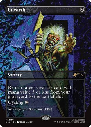 Unearth (SLD-2191) [Secret Lair] Drop Series MTG Single Wizards of the Coast
