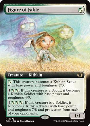 Figure of Fable (ECL-372) [Lorwyn Eclipsed] MTG Single Wizards of the Coast