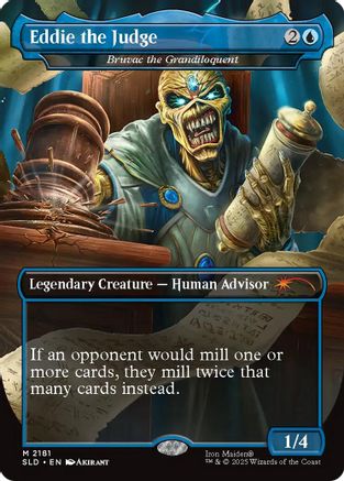 Eddie the Judge - Bruvac the Grandiloquent (SLD-2181) [Secret Lair] Drop Series MTG Single Wizards of the Coast