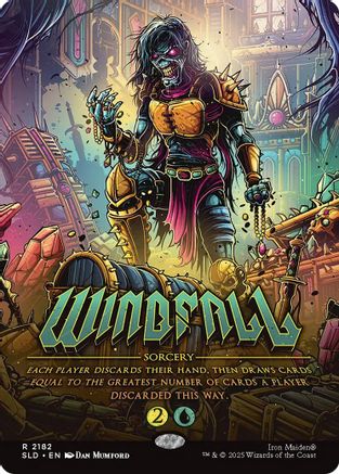 Windfall (SLD-2182) [Secret Lair] Drop Series MTG Single Wizards of the Coast