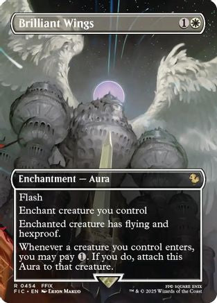 Brilliant Wings (FIC-454) [Commander: FINAL FANTASY] Foil MTG Single Wizards of the Coast