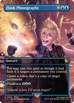 Flash Photography (FIC-463) [Commander: FINAL FANTASY] Foil MTG Single Wizards of the Coast