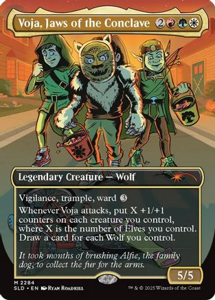 Voja, Jaws of the Conclave (SLD-2284) [Secret Lair] Drop Series MTG Single Wizards of the Coast