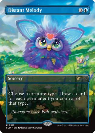 Distant Melody (2311) (SLD-2311) [Secret Lair] Drop Series MTG Single Wizards of the Coast
