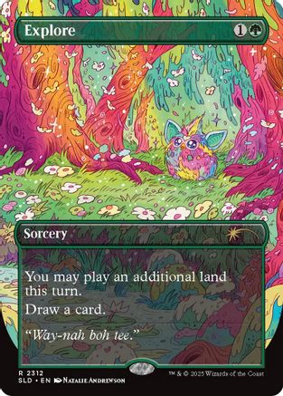 Explore (2312) (SLD-2312) [Secret Lair] Drop Series MTG Single Wizards of the Coast