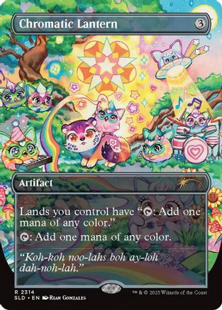 Chromatic Lantern (2314) (SLD-2314) [Secret Lair] Drop Series MTG Single Wizards of the Coast