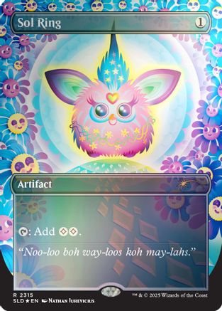 Sol Ring (2315) (Rainbow Foil) (SLD-2315) [Secret Lair] Drop Series Foil MTG Single Wizards of the Coast