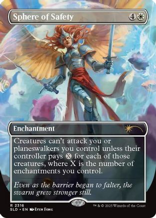 Sphere of Safety (2316) (SLD-2316) [Secret Lair] Drop Series MTG Single Wizards of the Coast