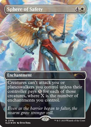 Sphere of Safety (2316) (Rainbow Foil) (SLD-2316) [Secret Lair Drop Series] Foil MTG Single Secret Lair Drop Series