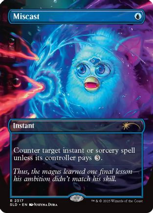 Miscast (SLD-2317) [Secret Lair] Drop Series MTG Single Wizards of the Coast