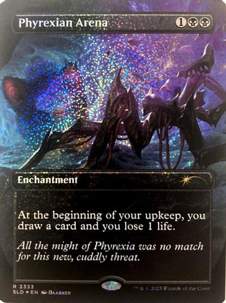 Phyrexian Arena (Confetti Foil) (SLD-2333) [Secret Lair] Drop Series Foil MTG Single Wizards of the Coast