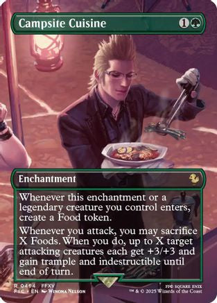 Campsite Cuisine (FIC-464) [Commander: FINAL FANTASY] Foil MTG Single Wizards of the Coast