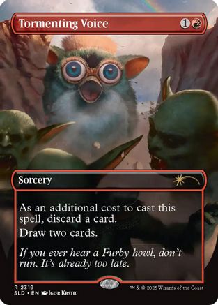 Tormenting Voice (SLD-2319) [Secret Lair] Drop Series MTG Single Wizards of the Coast
