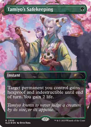Tamiyo's Safekeeping (Rainbow Foil) (SLD-2320) [Secret Lair] Drop Series Foil MTG Single Wizards of the Coast