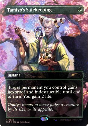 Tamiyo's Safekeeping (Confetti Foil) (SLD-2335) [Secret Lair] Drop Series Foil MTG Single Wizards of the Coast