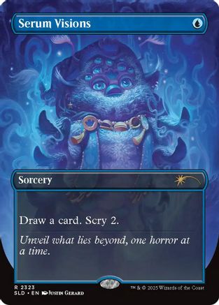 Serum Visions (2323) (SLD-2323) [Secret Lair] Drop Series MTG Single Wizards of the Coast