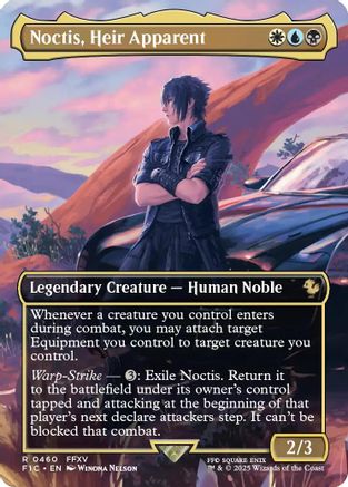 Noctis, Heir Apparent (FIC-460) [Commander: FINAL FANTASY] Foil MTG Single Wizards of the Coast
