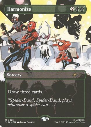 Harmonize (7021) (SLD-7021) [Secret Lair] Drop Series MTG Single Wizards of the Coast