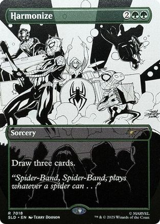 Harmonize (7018) (SLD-7018) [Secret Lair] Drop Series MTG Single Wizards of the Coast