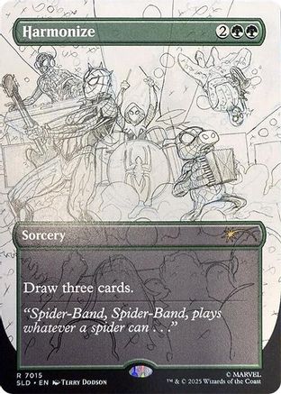Harmonize (7015) (SLD-7015) [Secret Lair] Drop Series MTG Single Wizards of the Coast