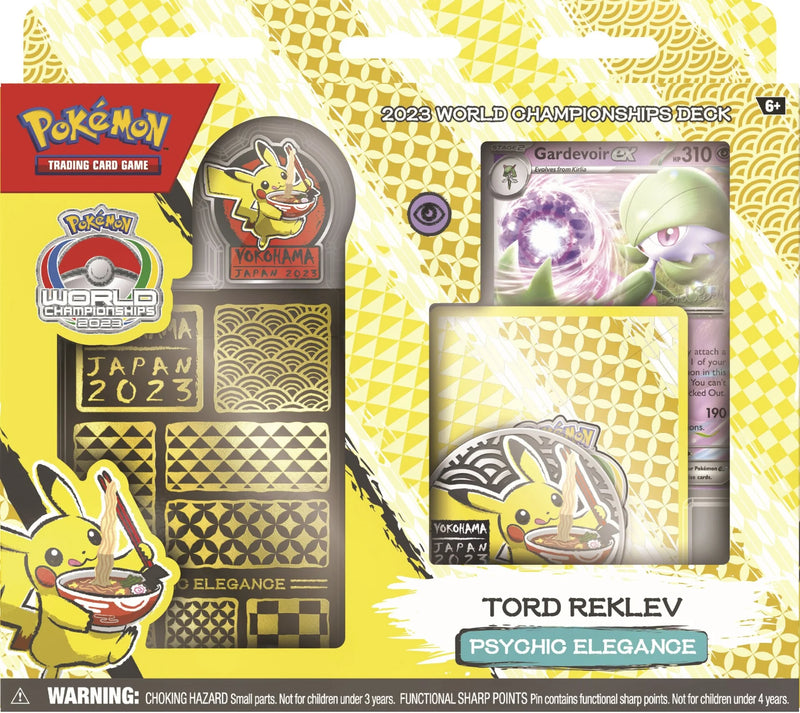 Pokémon 2023 World Championships Deck (Psychic Elegance - Tord Reklev) Pokemon Sealed Pokémon   