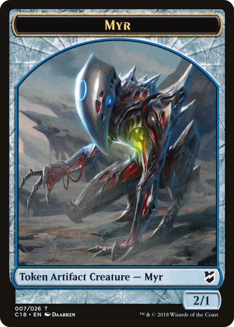 Myr (TC18-007) [Tokens] Commander 2018 Tokens MTG Single Wizards of the Coast