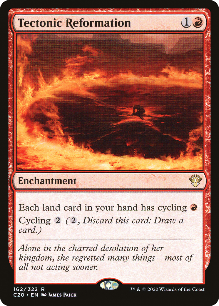 Tectonic Reformation (C20-162) [Commander 2020] MTG Single Wizards of the Coast