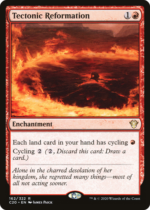 Tectonic Reformation (C20-162) [Commander 2020] MTG Single Wizards of the Coast